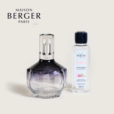 MAISON BERGER 柏格薰香 法國 分子系列-黑 薰香燈禮盒(附贈250ml 薰香精油) 出貨方式