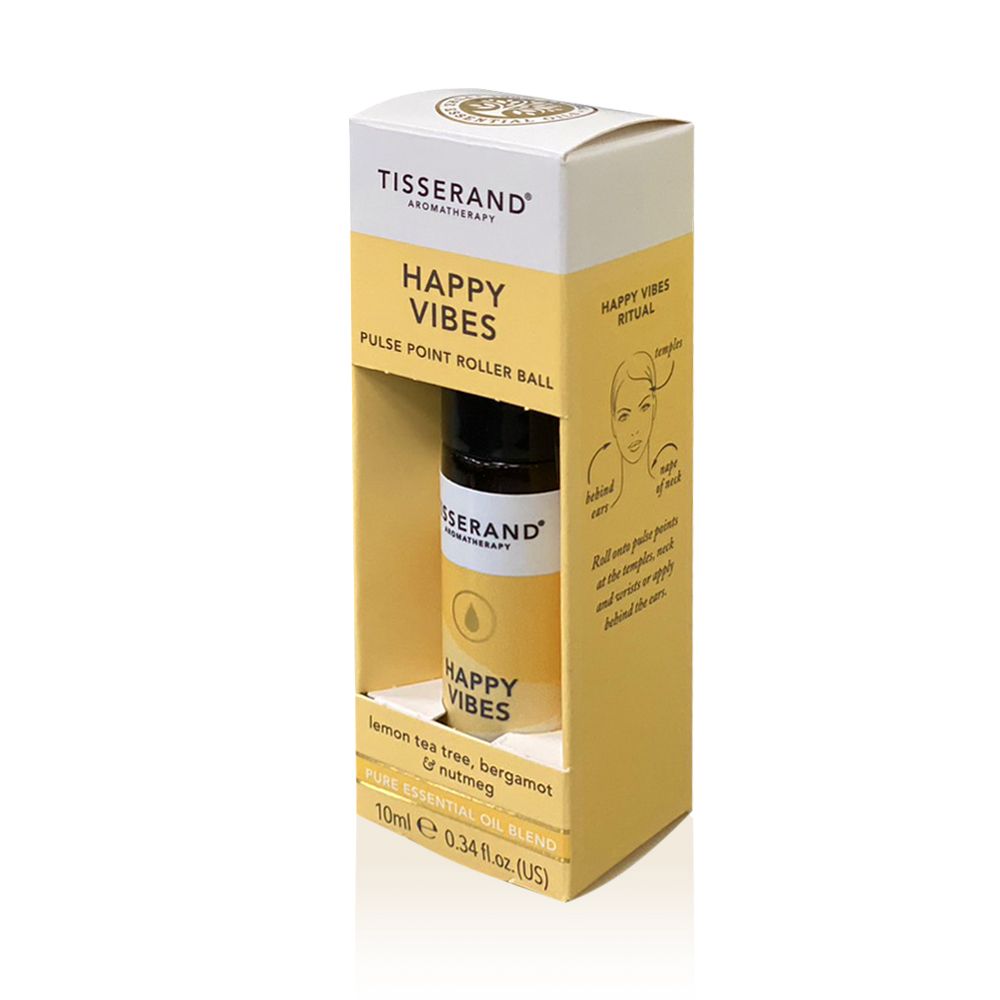 TISSERAND 滴莎藍德 滴莎蘭德 快樂時光隨身滾珠瓶 Happy Vibes Pulse Point Roller Ball 10ml