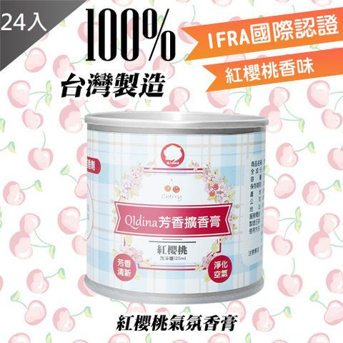 【藻土屋】MIT紅櫻桃香氛香膏X24