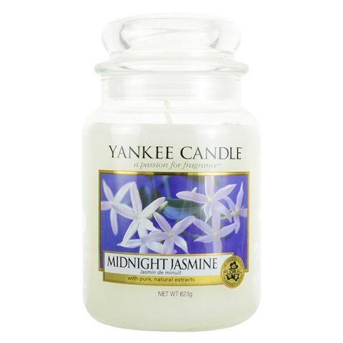 yankee candle 香氛蠟燭-夜半茉莉 623g