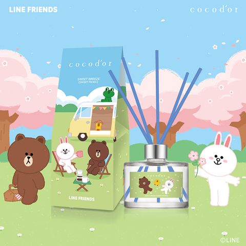 Cocod'or cocodor官方直營-LINE FRIENDS系列擴香瓶200ml-夢境漫遊