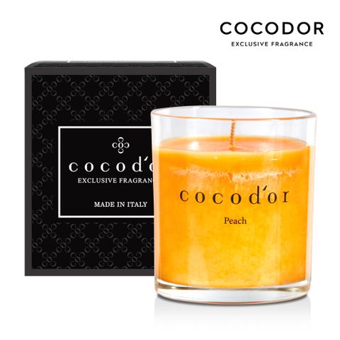 Cocod'or cocodor官方直營-香氛蠟燭130g-蜜桃