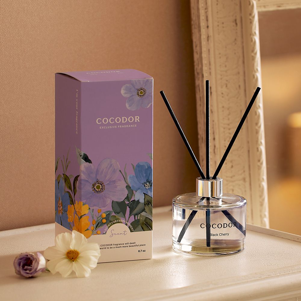 Cocod'or 【COCODOR 官方直營】經典擴香瓶200ml 多款任選 (蜜梨小蒼蘭/白麝香/純棉花香/柑橘薰衣草/玫瑰香水)
