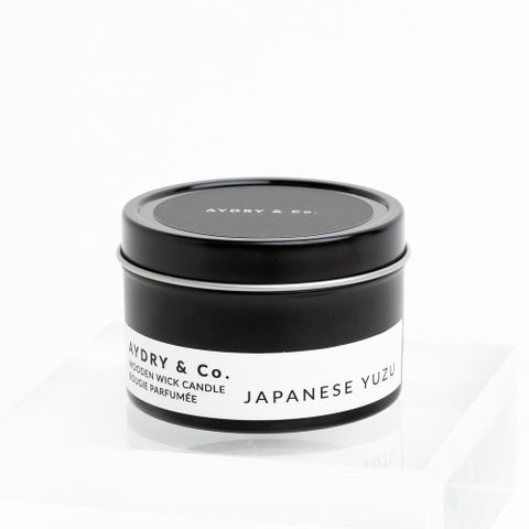 AYDRY & co. 美國  日本柚子 JAPANESE YUZU 手工木芯香氛蠟燭 3oz / 85g