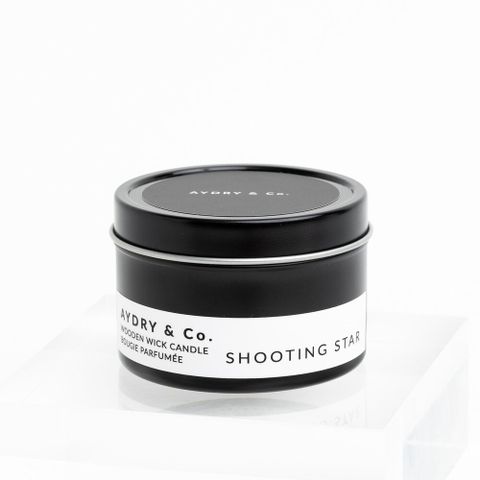 AYDRY & co. 美國  檸檬馬鞭草 SHOOTING STAR 手工木芯香氛蠟燭 3oz / 85g