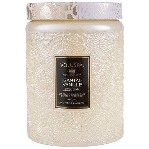 Voluspa 美國原廠正品  檀木香草 香氛蠟燭 Santal Vanille 18oz/510g 日式庭園系列