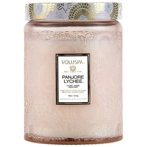 Voluspa 美國原廠正品  梨香荔枝 香氛蠟燭 Panjoree Lychee 18oz/510g 日式庭園系列