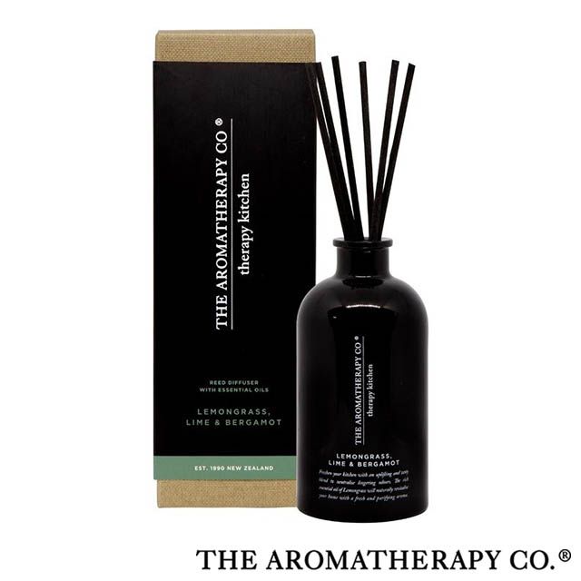  紐西蘭 Aromatherapy Co Therapy Kitchen系列 Lemongrass Lime & Bergamot 檸檬草佛手柑 250ML 室內擴香