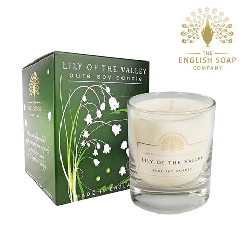 The English Soap Company 英國  山百合Lily of the Valley 170g 綴花卉香氛蠟燭