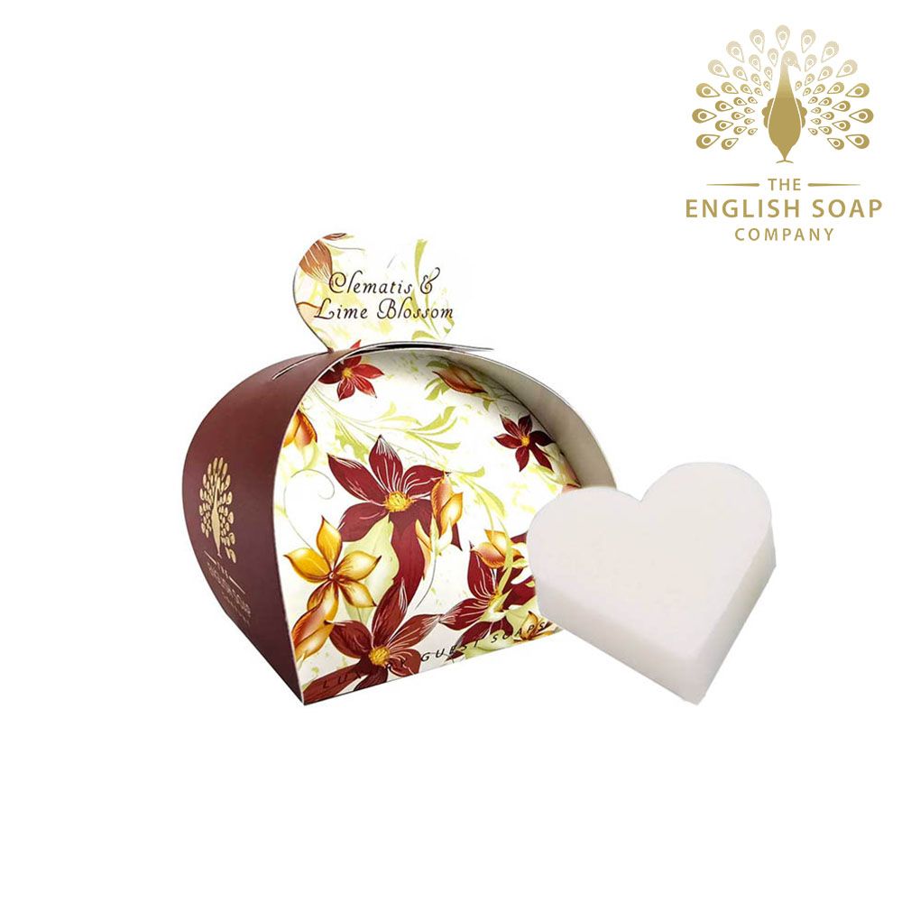 The English Soap Company  橙蓮花 Clematis & Lime Blossom 60g 乳木果油植萃香氛皂