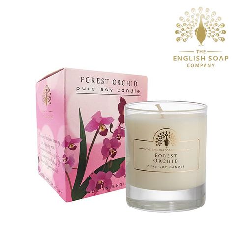 The English Soap Company 英國  蘭花Forest Orchid 170g 綴花卉香氛蠟燭