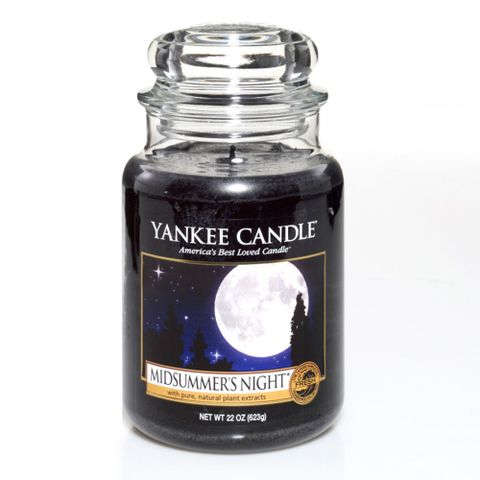 yankee candle 仲夏之夜香氛蠟燭623g