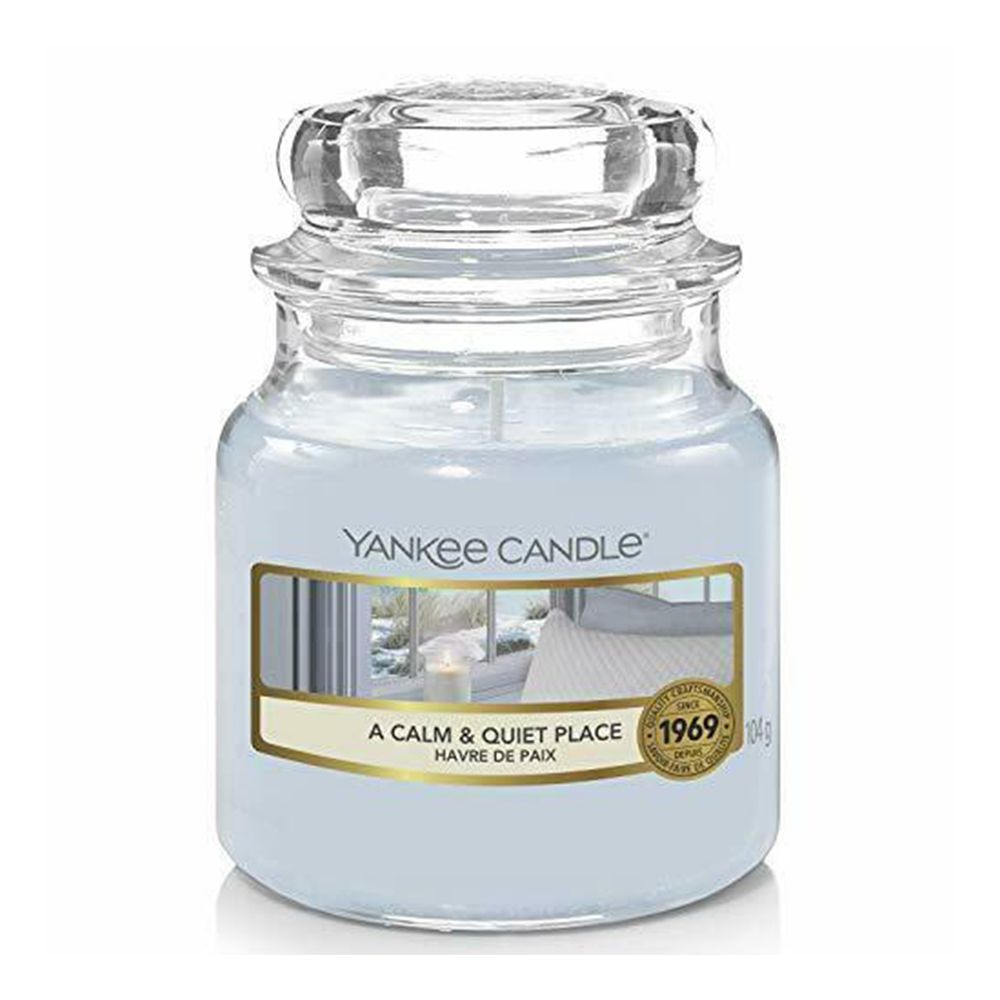 yankee candle  香氛蠟燭 104g 一個平靜和安靜的地方 蠟燭 香氛 禮物 融燭燈