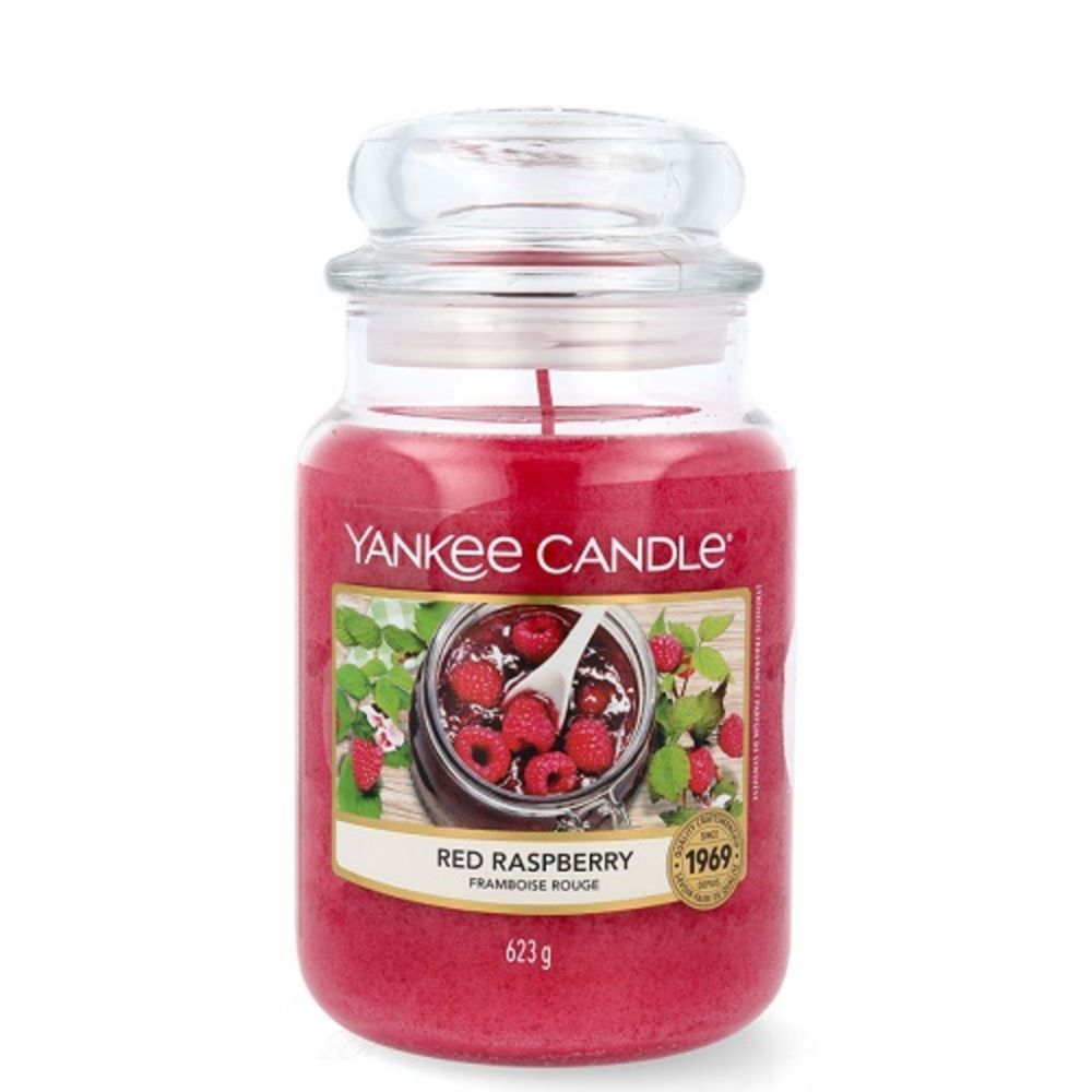 yankee candle 覆盆莓香氛蠟燭623g