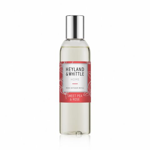H&W英倫薇朵 HOME系列-玫瑰香豌豆擴香補充精油 200mL