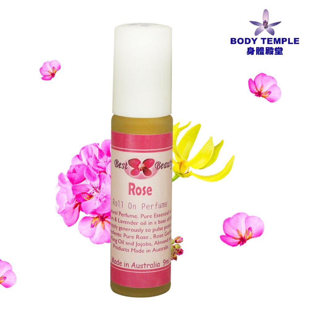Body Temple 身體殿堂  花妍安神 隨身精油滾珠按摩棒 9ml