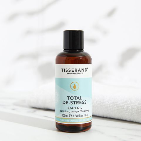 TISSERAND 滴莎藍德 全然放鬆沐浴油 Total De-Stress Bath Oil 100ml