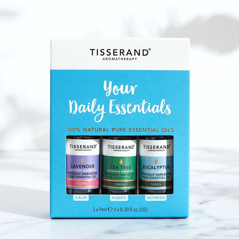 TISSERAND 滴莎藍德  居家必備精油組 Your Daily Essentials Kit 3x9ml