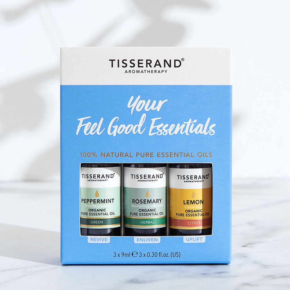 TISSERAND 滴莎藍德  日日美好精油組 Your Feel Good Essentials 3x9ml