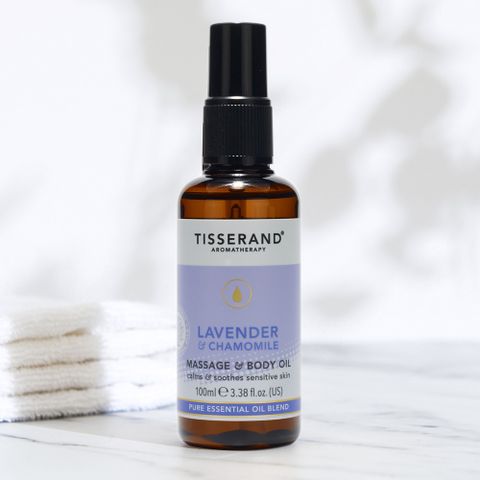 TISSERAND 滴莎藍德 薰衣草洋甘菊按摩油 Lavender & Chamomile Massage & Body Oil 100ml