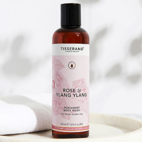 TISSERAND 滴莎藍德 玫瑰與伊蘭沐浴膠 Rose & Ylang Ylang Indulgent Body Wash 250ml