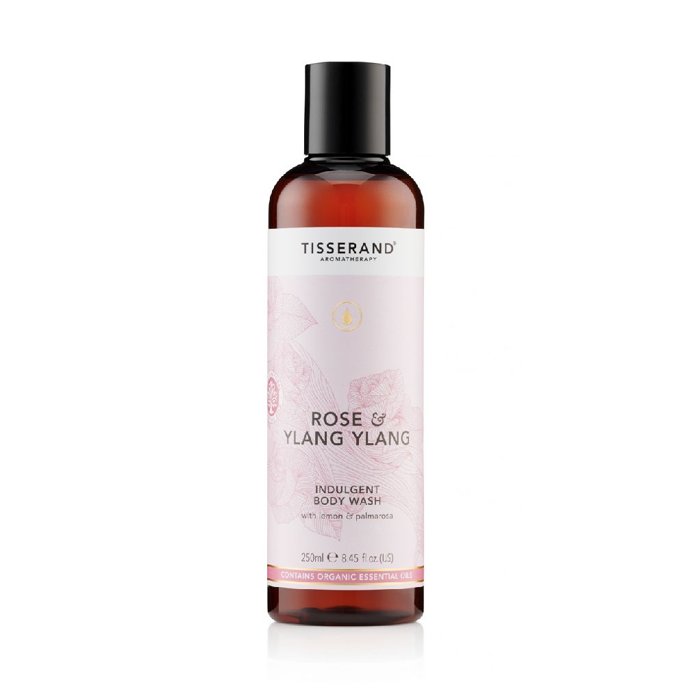 TISSERAND 滴莎藍德  玫瑰與伊蘭沐浴膠 Rose & Ylang Ylang Indulgent Body Wash 250ml