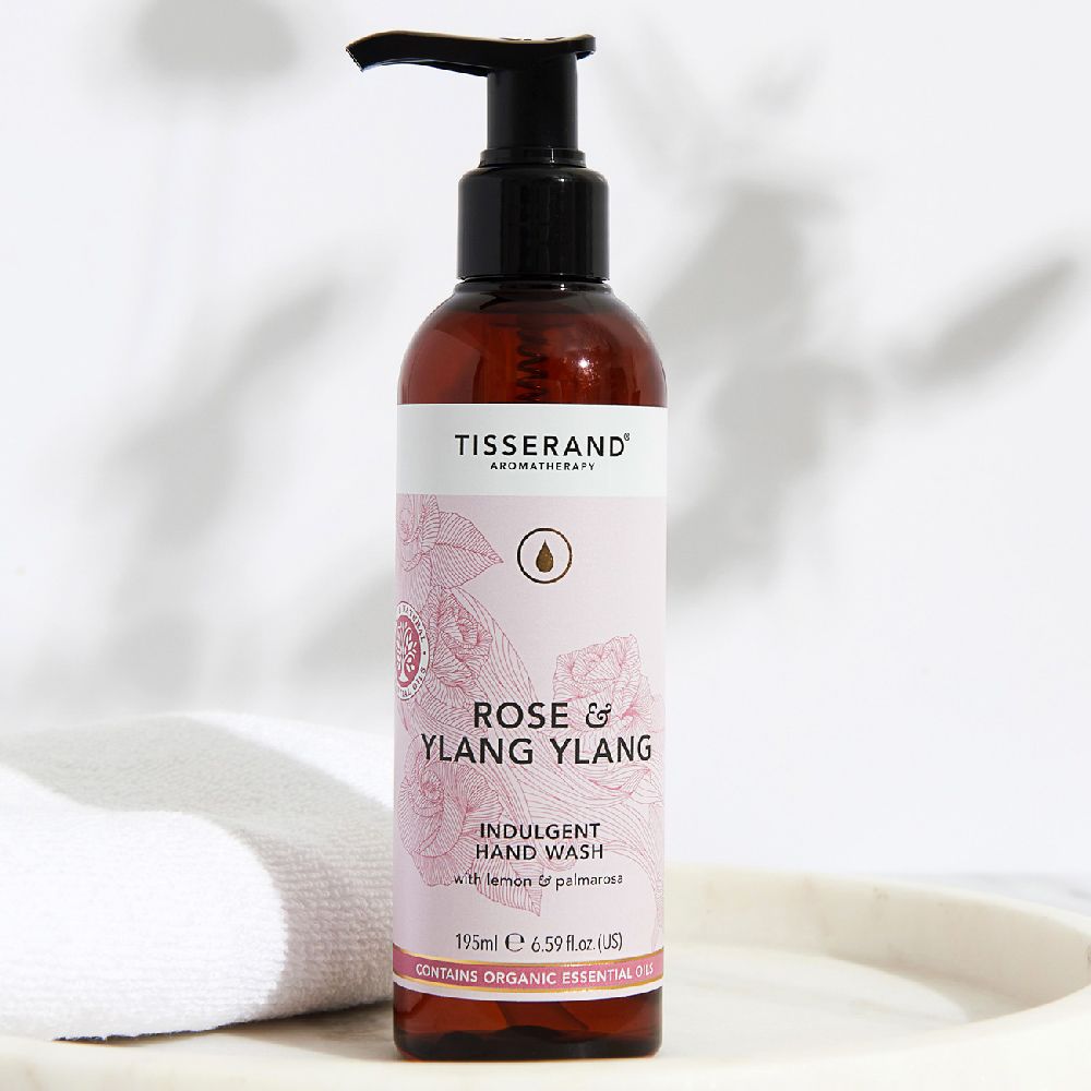 TISSERAND 滴莎藍德  玫瑰與伊蘭手部潔膚膠 Rose & Ylang Ylang Indulgent Hand Wash 195ml