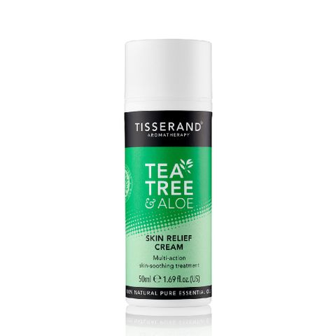 TISSERAND滴莎藍德 茶樹與蘆薈舒緩霜 Tea Tree &amp; Aloe Skin Relief Cream 50ml