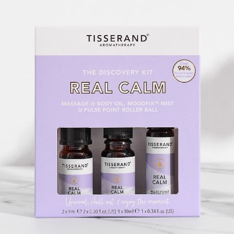 TISSERAND滴莎蘭德 安穩心靜探索套組 Real Calm Discovery Kit 2 x 9ml + 1 x 10ml