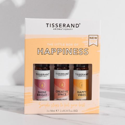 TISSERAND 滴莎藍德 快樂時光滾珠套組 The Little Box of Happiness 3 x 10ml