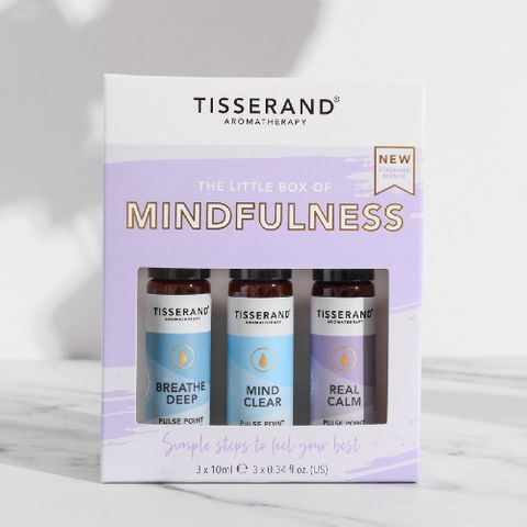 TISSERAND 滴莎藍德 安穩心靜滾珠套組 The Little Box of Mindfulness 3 x 10ml