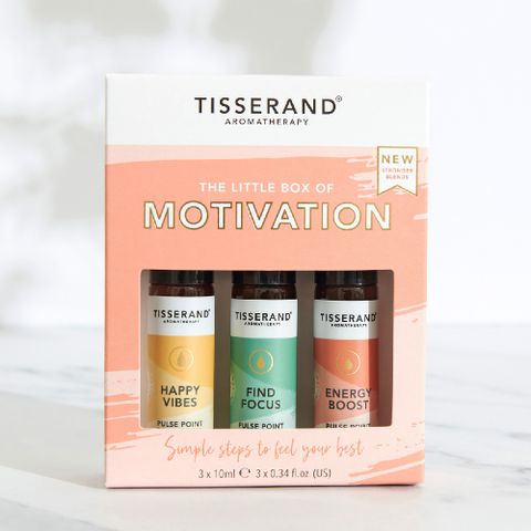 TISSERAND 滴莎藍德 活力再現滾珠套組 The Little Box Of Motivation 3 x 10ml