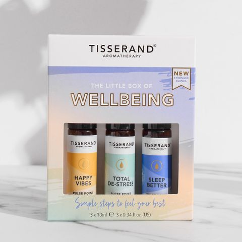 TISSERAND 滴莎藍德 幸福感滾珠套組 The Little Box of Wellbeing 3x10ml