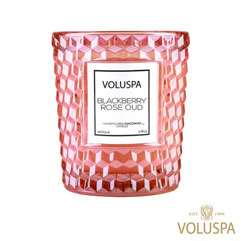美國Voluspa 黑莓玫瑰 經典蠟燭 BLACKBERRY ROSE OUD CLASSIC 6.5oz/184g