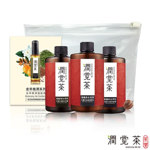 TEAPOWER 茶寶 【 潤覺茶】白薑花滋養再生修護旅行組