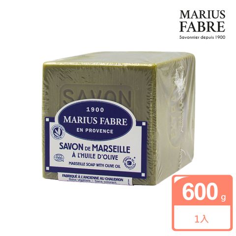 【MARIUS FABRE法鉑】 橄欖油經典馬賽皂(600g)