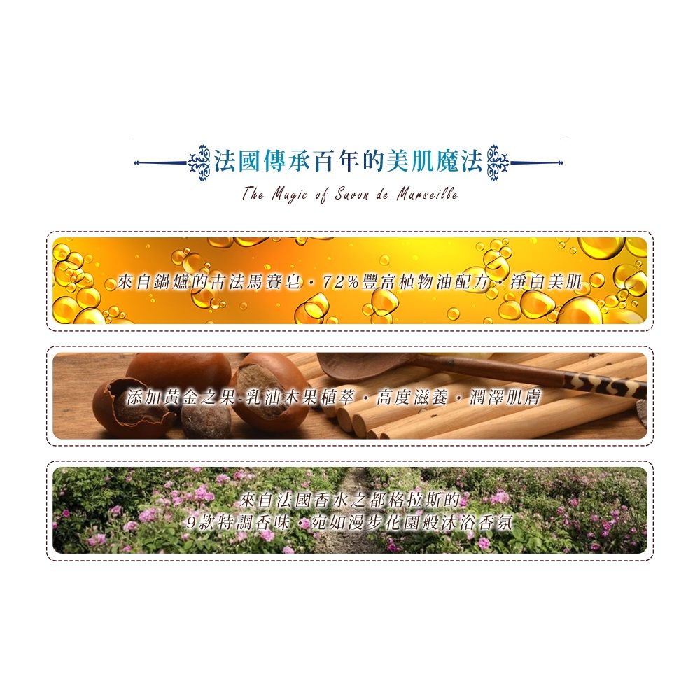 The Ophile Berthon 戴奧飛 方塊馬賽皂(橄欖油)100g x2顆