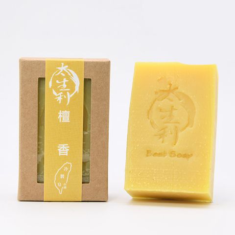 檀香皂-台灣冷製手工皂