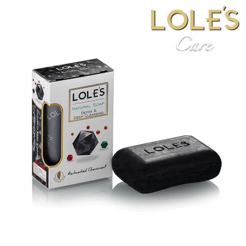 LOLES 活性炭深層潔膚機能皂150g