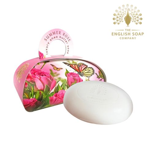 The English Soap Company 夏日玫瑰 Summer Rose 260g 乳木果油植萃香氛皂