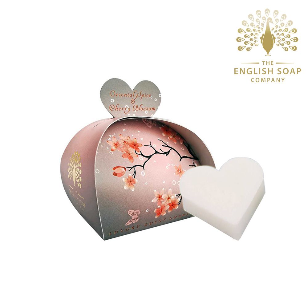 The English Soap Company  櫻花 Oriental Spice & Cherry Blossom 60g 乳木果油植萃香氛皂