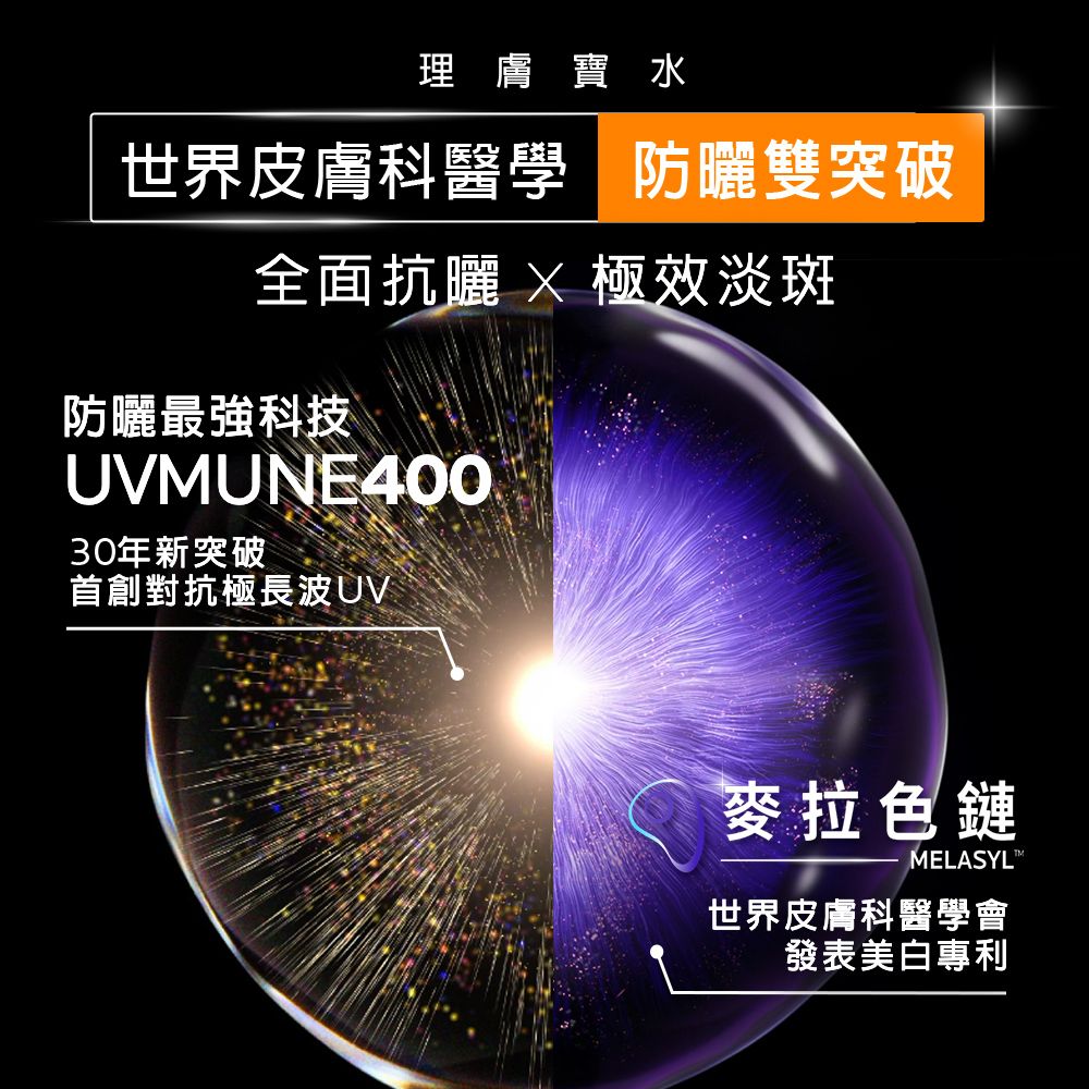 LA ROCHE-POSAY 理膚寶水 安得利淡斑淨亮極效夏卡防曬液(MELA夏卡) 50ml