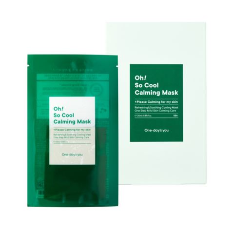ONE DAYS YOU 積雪草舒緩降溫面膜(5片入) 25ml