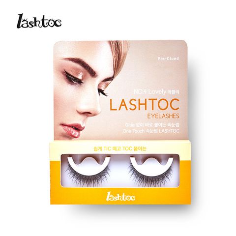 【LASHTOC】韓國自黏式假睫毛-可愛纖長型