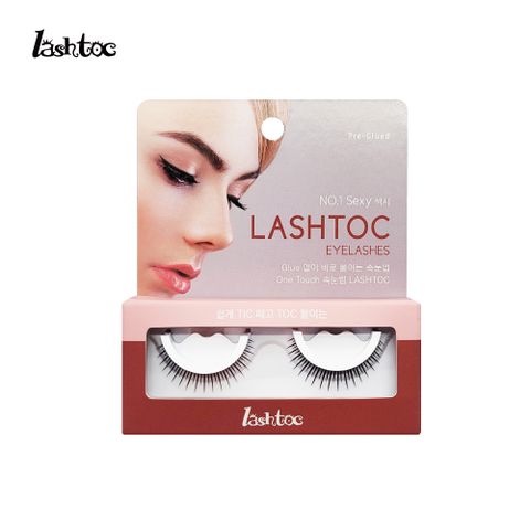 【LASHTOC】韓國自黏式假睫毛-集中深邃型