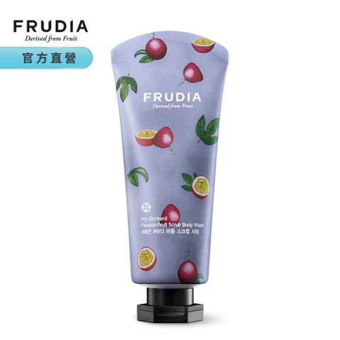 FRUDIA 【友肌舒果】去角質沐浴乳(百香果籽)200ml