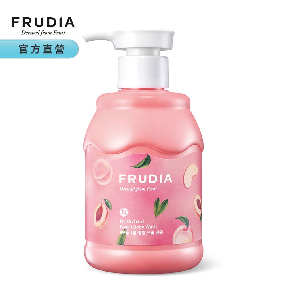  FRUDIA 【友肌舒果】香蜜沐浴露(蜜桃-柔潤滋養)350ml