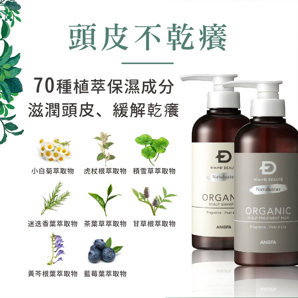 SCALP-D 絲凱露d ANGFA  植萃頭皮舒活護髮素-350ml