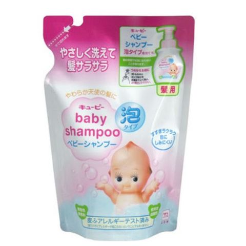 日本【牛乳石鹼】裘比寶寶泡沫洗髮精補充包 300ml
