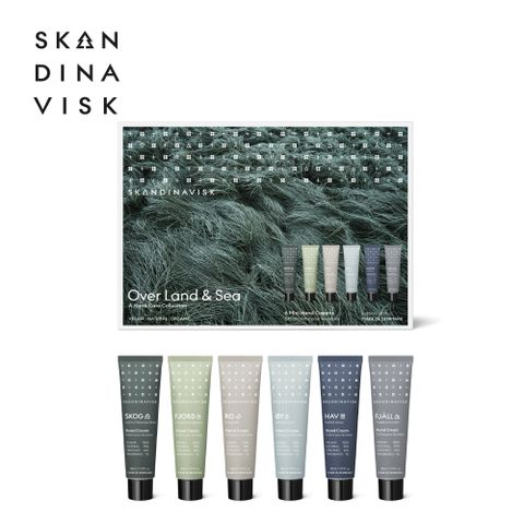 Skandinavisk 迷你護手霜套組 30ml (海洋與大地六入組)